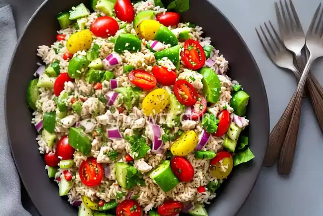 Greek Rice Salad