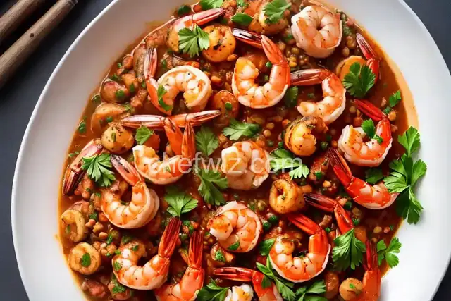 Greek Shrimp Dish From Santorini