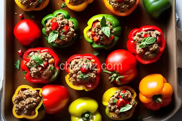 Greek Stuffed Tomatoes and Peppers (Yemista)