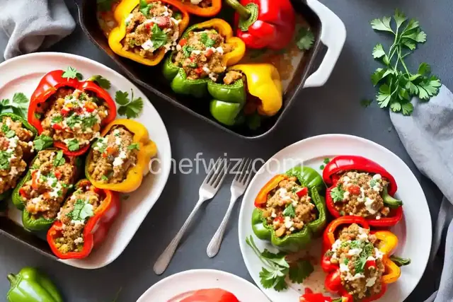 Greek-Style Stuffed Peppers