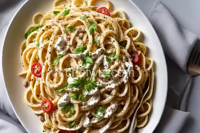 Greek Yogurt Carbonara