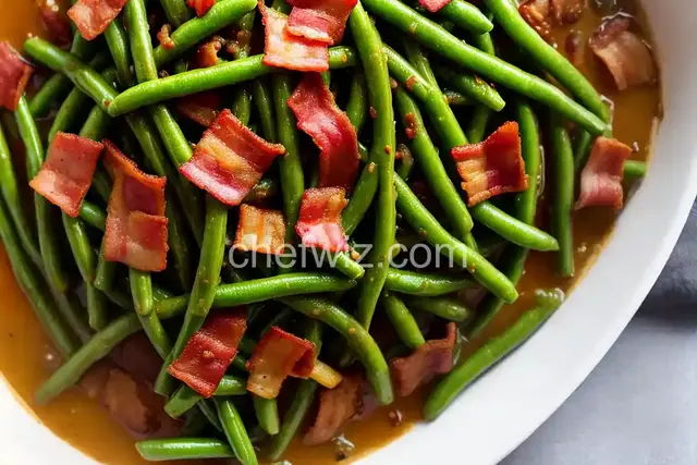 Green Bean and Bacon Saute