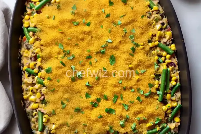 Green Bean and Corn Casserole
