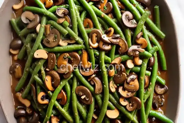 Green Bean and Mushroom Medley