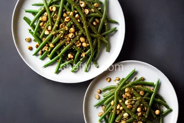 Green Beans with Hazelnuts and Lemon