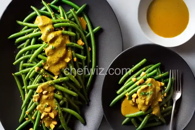 Green Beans with Mustard Vinaigrette