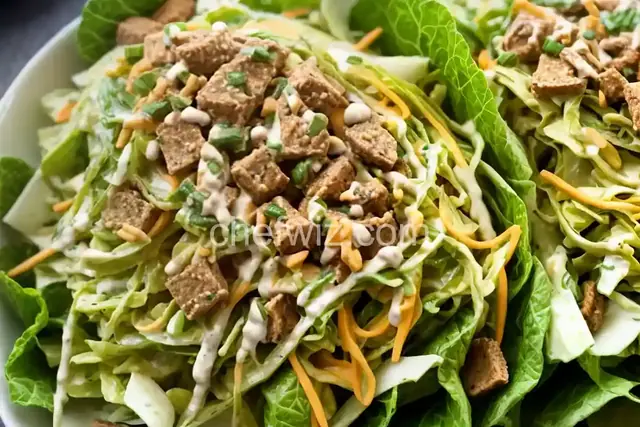 Green Cabbage Slaw with Dijon Vinaigrette