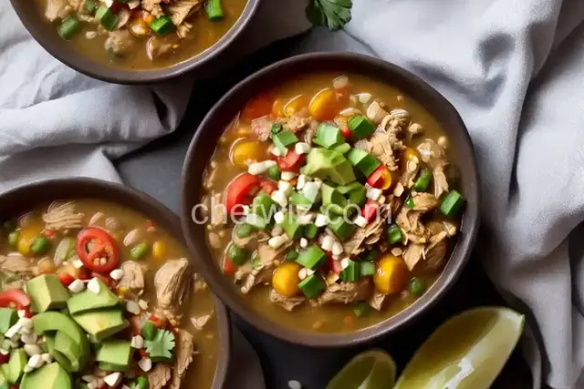 Green Chicken Chili