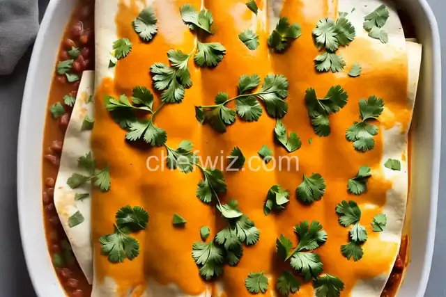 Green Chicken Enchiladas