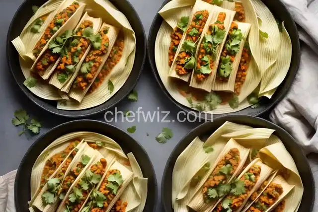 Green Chicken Tamales