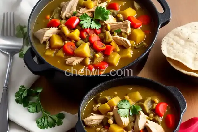 Green Chile Chicken Stew