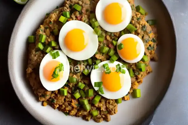 Green Chile Eggs