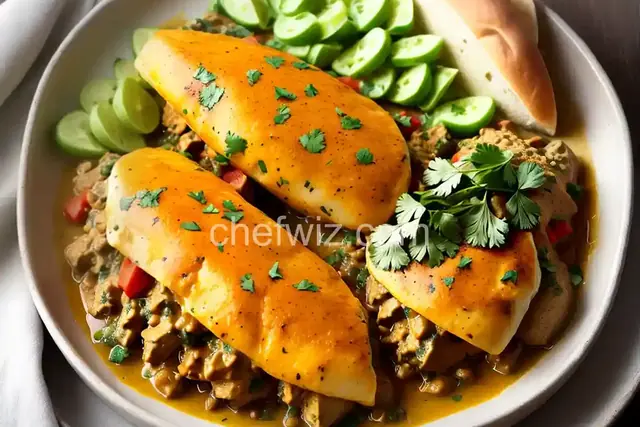 Green Chili and Cheese Chicken