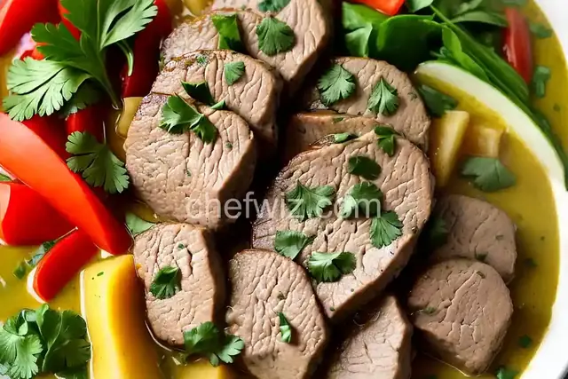 Green Curry Pork Tenderloin