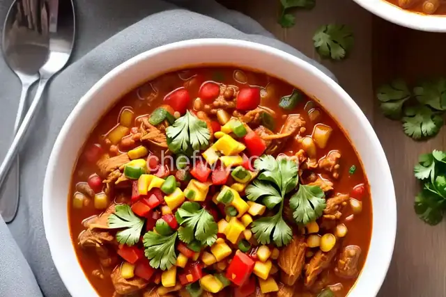 Green Enchilada Pork Chili