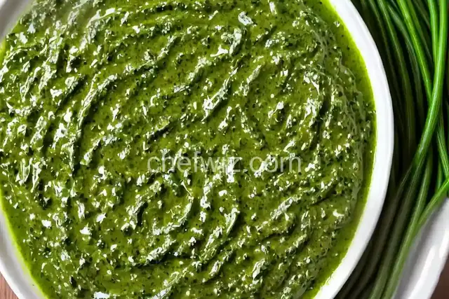 Green Goddess Chive Dressing