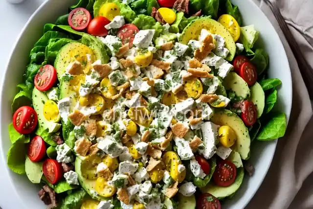 Green Goddess Cobb Salad