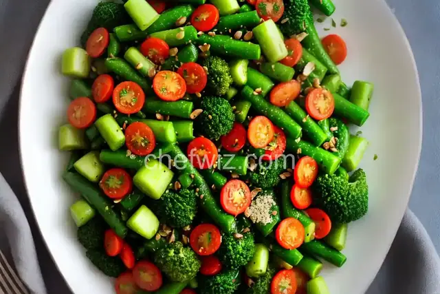 Green Green Spring Vegetables
