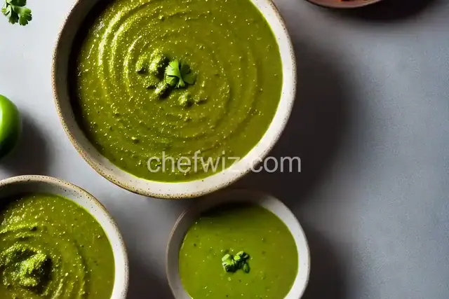 Green Hot Sauce (Salsa Verde)
