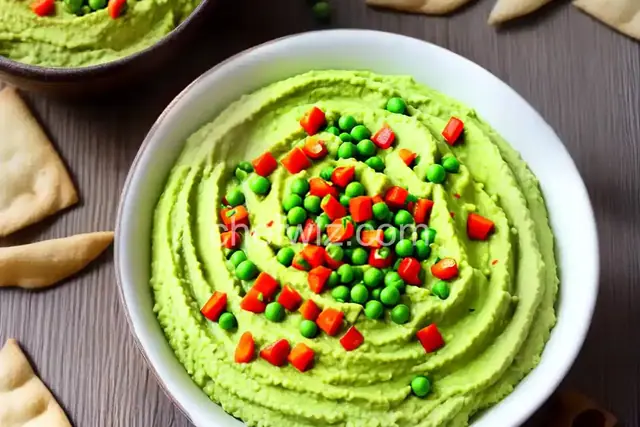 Green Pea Hummus Recipe