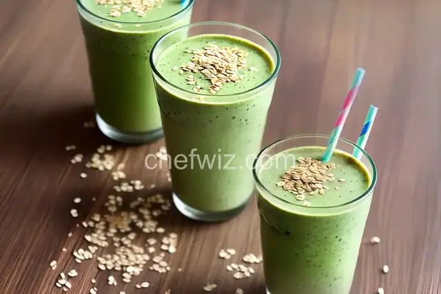 Green Power Oat Smoothie