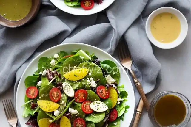 Green Salad with the Ultimate French Vinaigrette