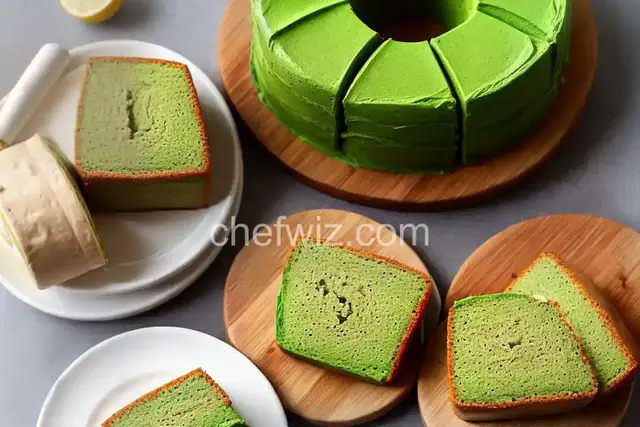 Green Tea Cake Roll