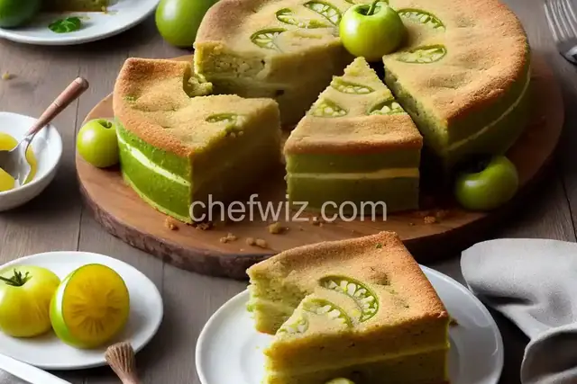 Green Tomato Cake
