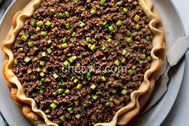 Green Tomato Mock Mincemeat Pie