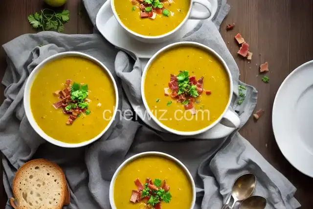 Green Tomato and Bacon Soup