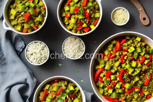 Green Tomato and Pepper Relish