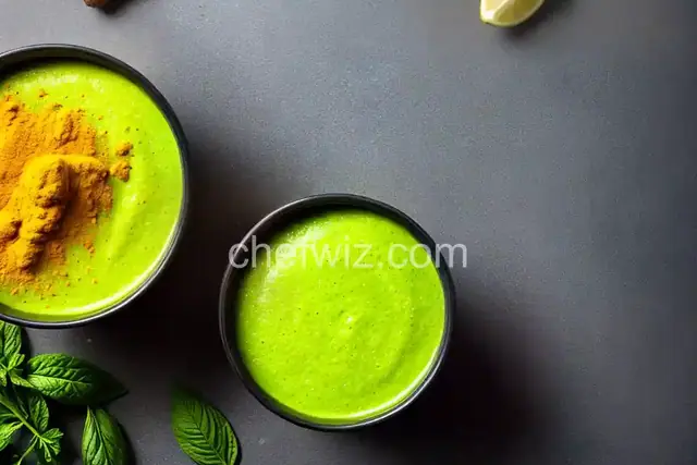 Green Turmeric Smoothie