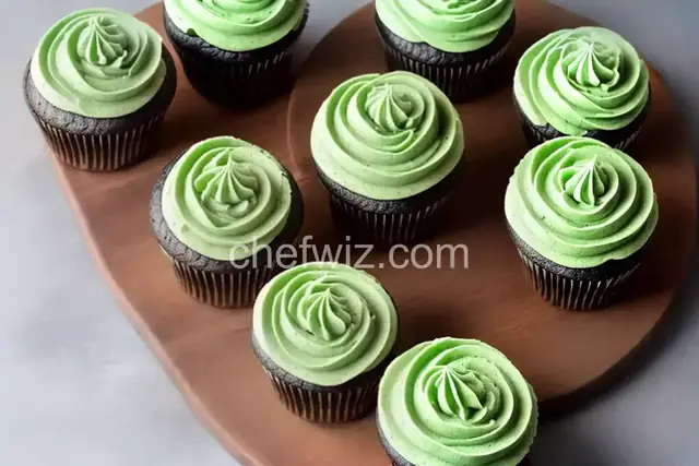 Green Velvet Cupcakes