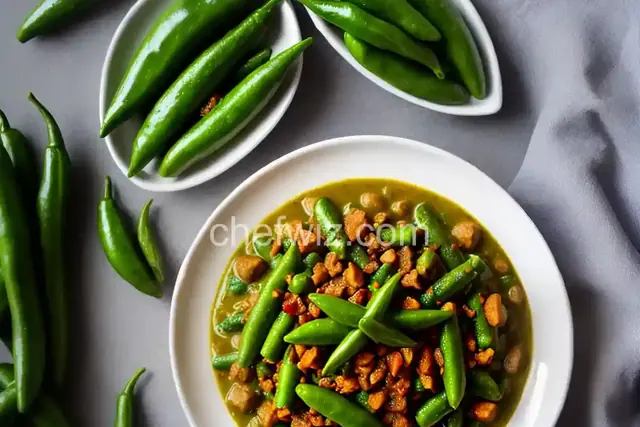 Green chilli techa