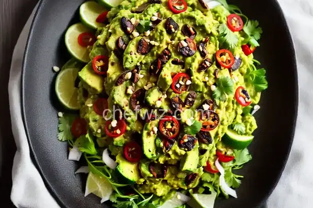 Grilled Avocado Rockamole