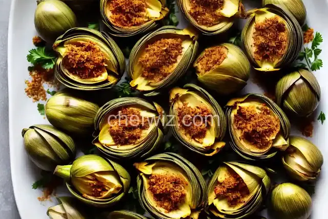 Grilled Baby Artichokes with Aleppo Pepper and Parmesan