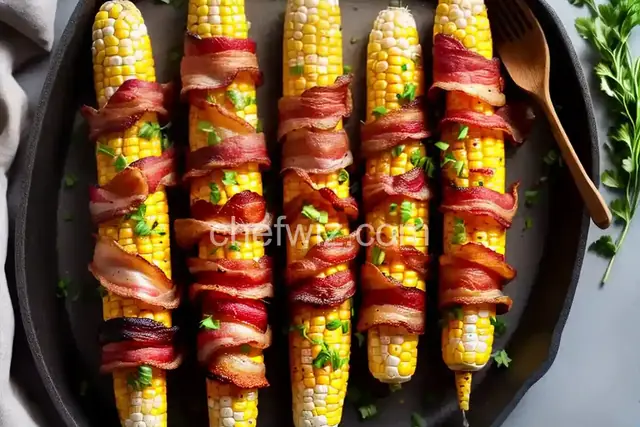Grilled Bacon-Wrapped Corn on the Cob