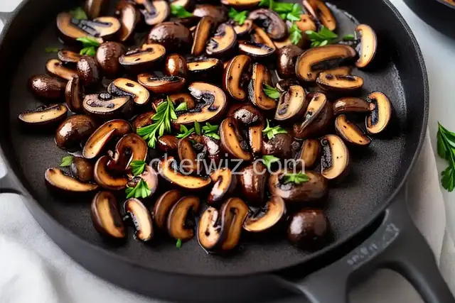 Grilled Balsamic Mushrooms