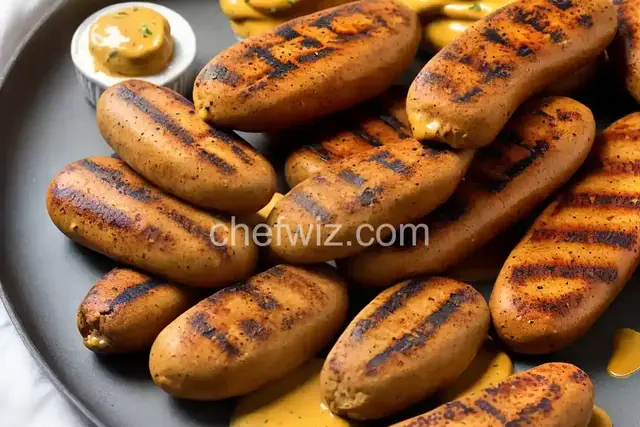 Grilled Boudin and Creole Mustard