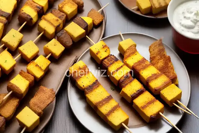 Grilled Brazilian Cheese Skewers (Espetinhos de Queijo de Coalho) Recipe
