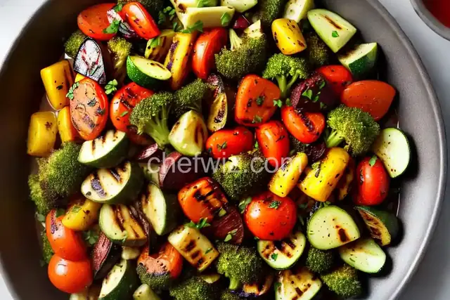 Grilled Brined Vegetables