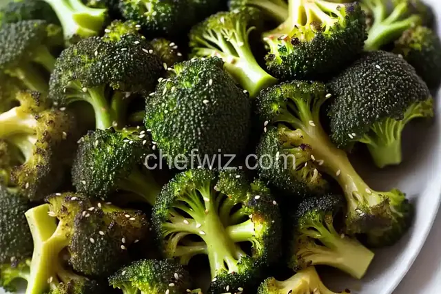 Grilled Broccoli With Avocado and Sesame
