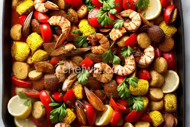 Grilled Cajun Seafood Boil