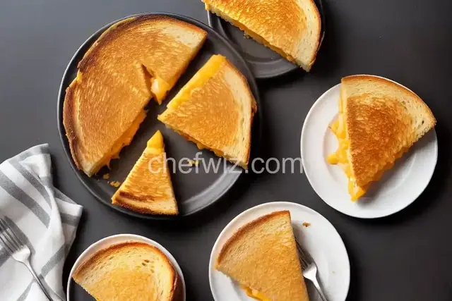 Grilled Cheddar Cheese Sandwich