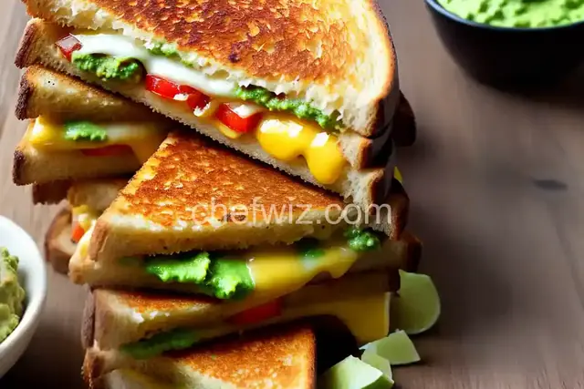 Grilled Cheese With Guacamole Recipe