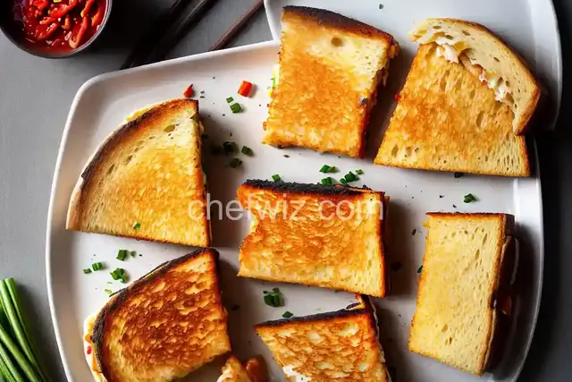 Grilled Cheese With Kimchi