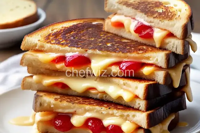 Grilled Cheese and Jelly Sandwich