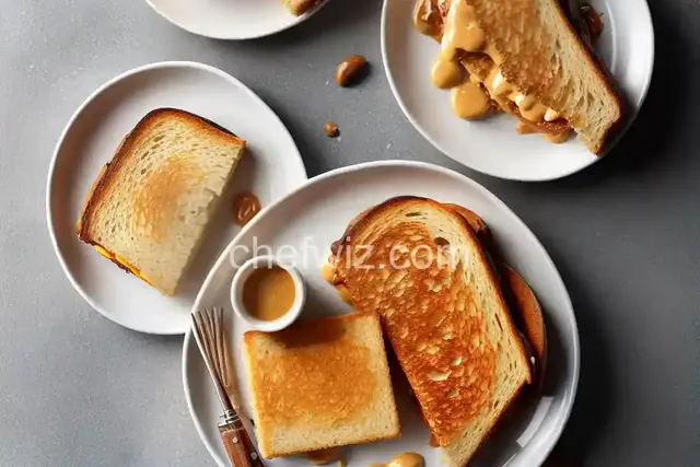 Grilled Cheese and Peanut Butter Sandwich