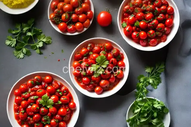 Grilled Cherry Tomato Chutney