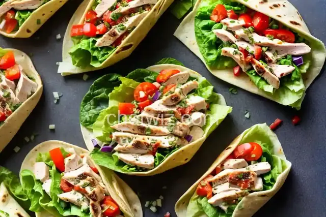 Grilled Chicken Caesar Wrap